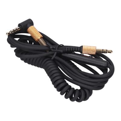 Kopfhörer-Spiralkabel 3,5-mm-Audiokabel Ersatz mit Lautstärkeregelung für Major/Major 2
