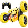 Tailtango Remote Control Car for USB Charging Stunt Car Rotating RC Truck 4WD Drive Drift Racing Car Birthday Gift for Boys and Girls Kids, Type-C