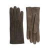 MANI CALDE Suede Leather Gloves For Women_Sabbia
