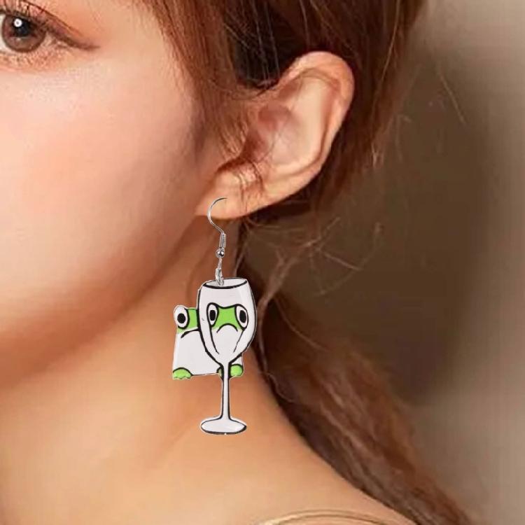 Unique Duck Dangle Earrings Fashionable Alloy Jewelry Duck Ear Pendants Perfect for Birthday and Theme Parties