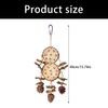 Interaction Bird Chewing Cork Activity Toy Hanging Accessory Foraging Toy For Parrots Beak Training Cage Entertainment
