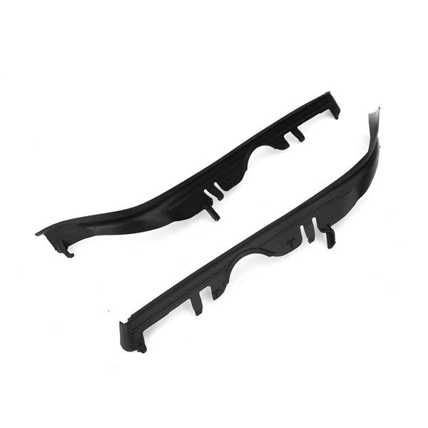 Parts 63128375301 and 63126908405 Fit the Left Headlight Cover and Sealing Strip of a 1996-2003 BMW 5 Series E39.