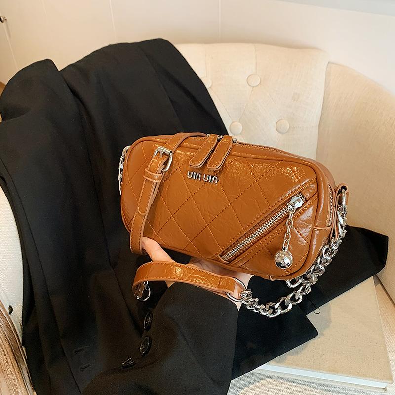 Bag Women's New Fashion Shoulder Bag Commuter Messenger Small Square Bag