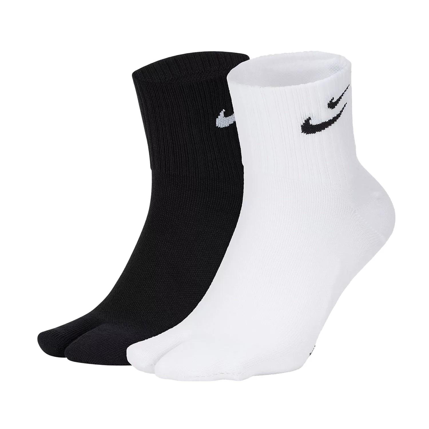 Nike Mid Calf Socks Unisex 2 Pack CK0106-906 M