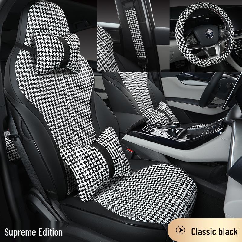 NQX Cotton Car Seat Cushion for BYD Song PLUS - Four-Season Cover