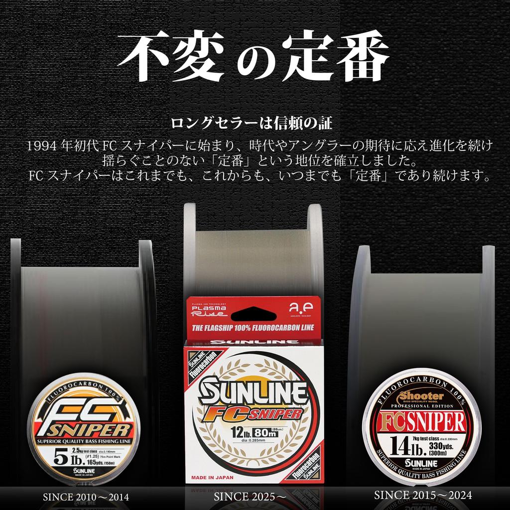 SUNLINE Shooter FC Sniper 320m 8lb '25 (No. 2)