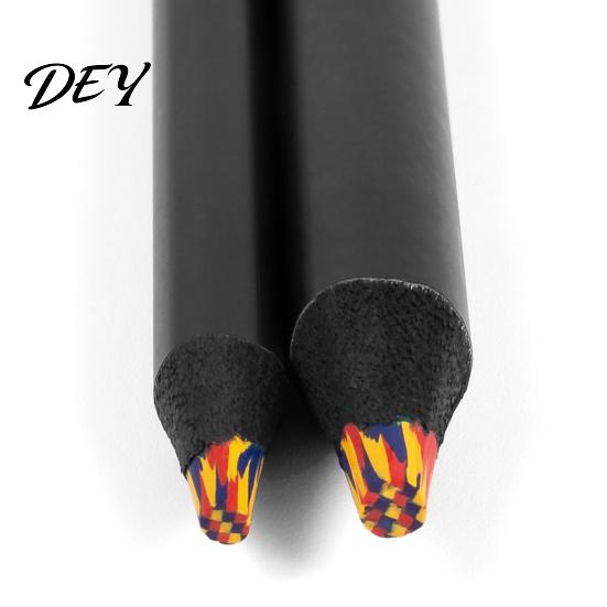 Art Classroom Supplies for Students 12PCS Rainbow Colored Pencils, with Black Wood Barrel And Durable School Projects Lead Core, Training Sketching
