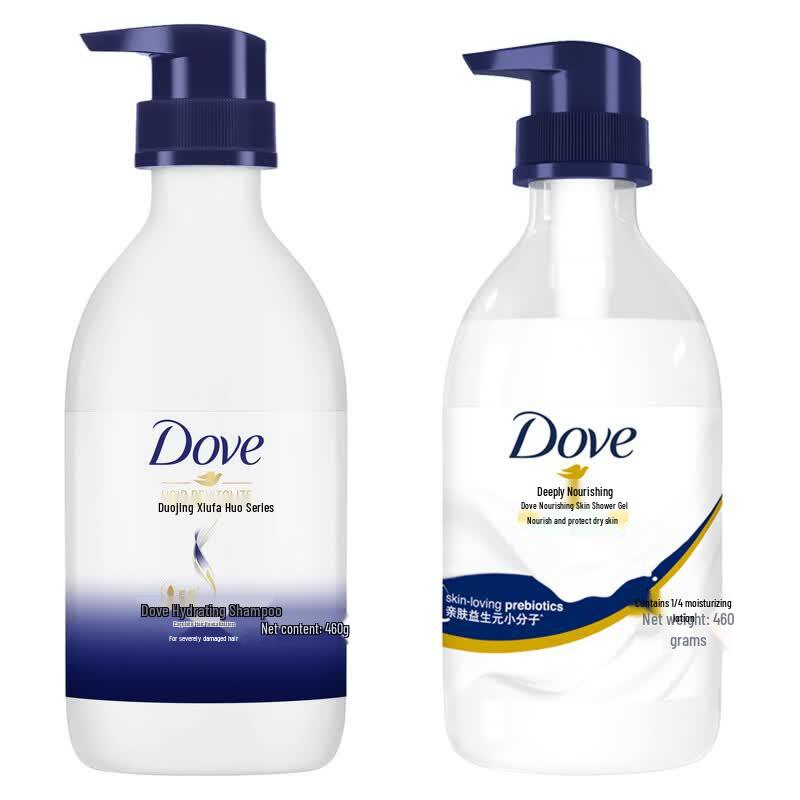 Dove Nourishing Shampoo & Body Wash Combo