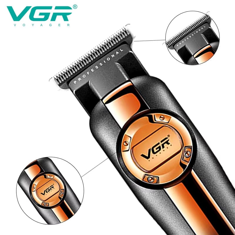 Hair Salon Universal Men's Electric Hair Clipper Home Ultra-long Battery Life Digital Display Rechargeable Plug-in Dual-use Oil-filled Hair Clipper
