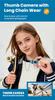 Retro Mini HD Digital Camera Keychain: Portable Cross-Border Photography/Video Recording Device