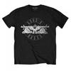 Guns N Roses Unisex Adult Diamante Logo T-Shirt
