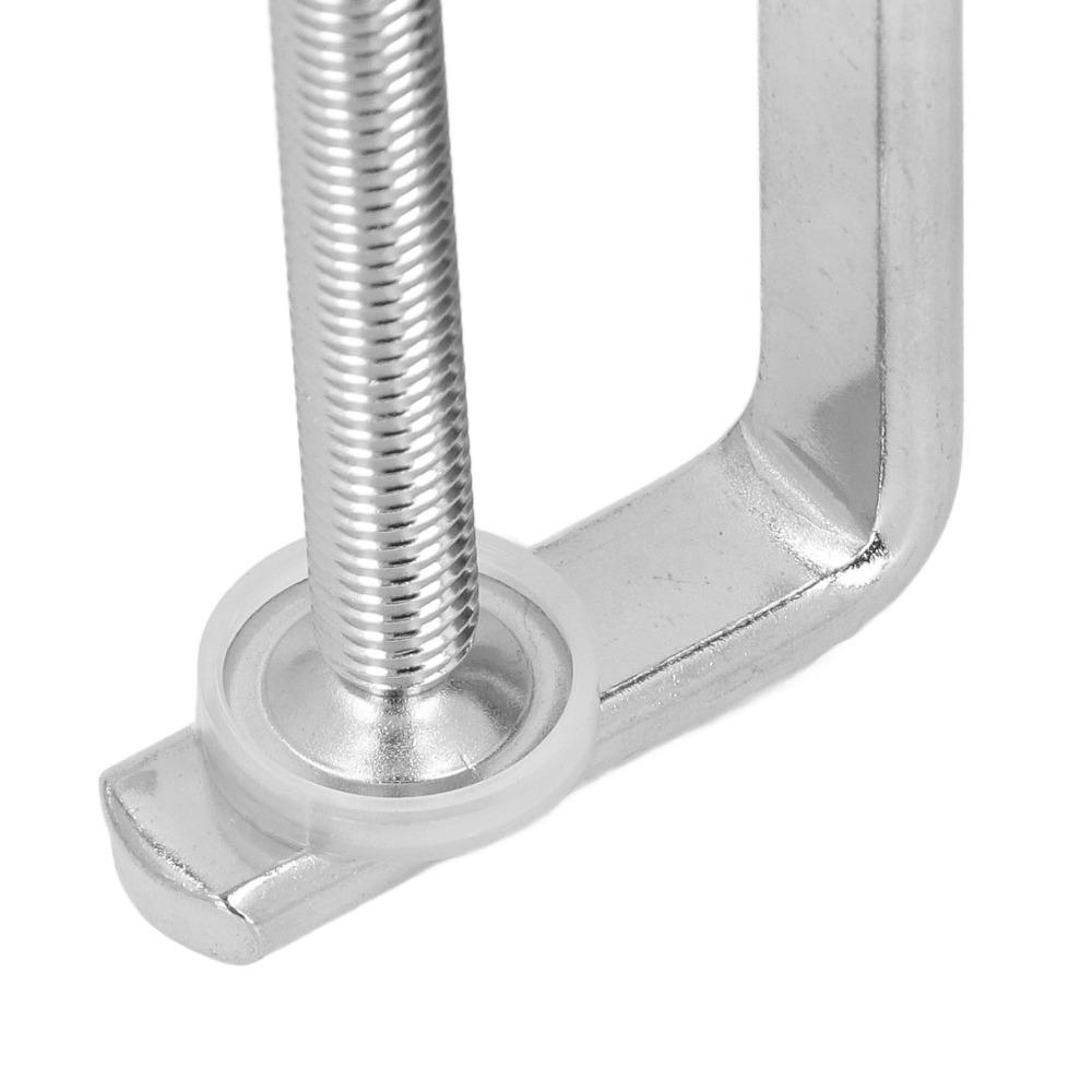 Stainless Steel Heavy Duty Clamp Soft Rubber Pad Quick Release Clamp For Woodworking