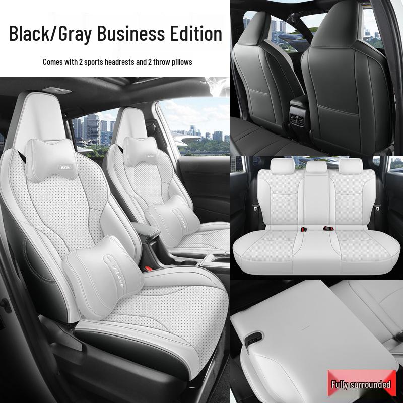 Toyota Corolla Ruifang Seat Covers: Universal, Year-Round Fit for 26 Models, Fully Enclosed Interior, Car Seat Cushions and Mat Covers.