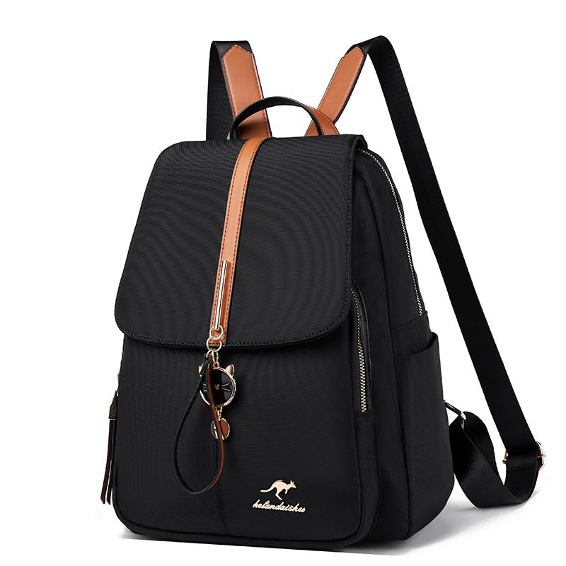 

Рюкзак женский Cat Oxford Travel Backpack Большая вместительная сумка чёрный