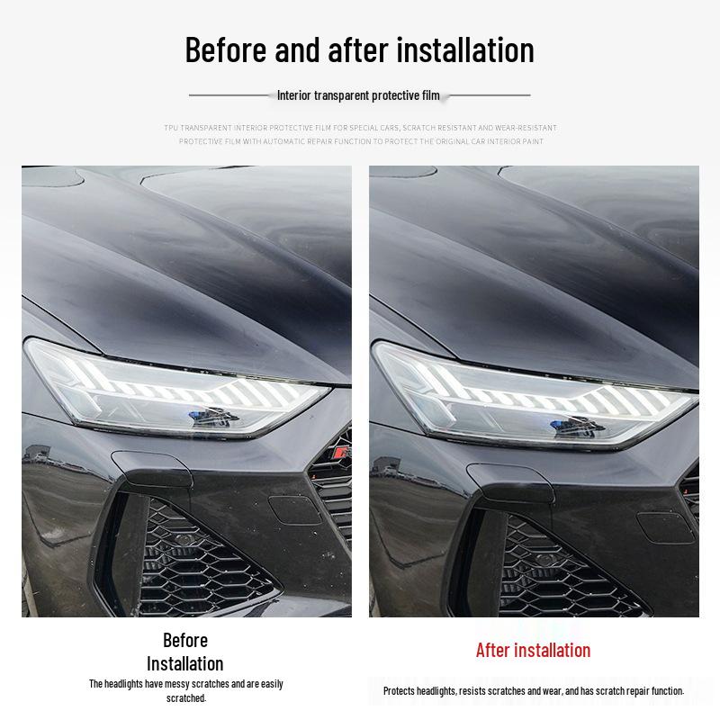 Geely Xingyuan Far Filmi: 25 Modele Uyar, Dış Modifikasyon İçin Şeffaf Koruyucu Çıkartma