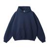 Unisex Autumn/Winter Loose Fit Velour Hoodie with Drop Shoulders