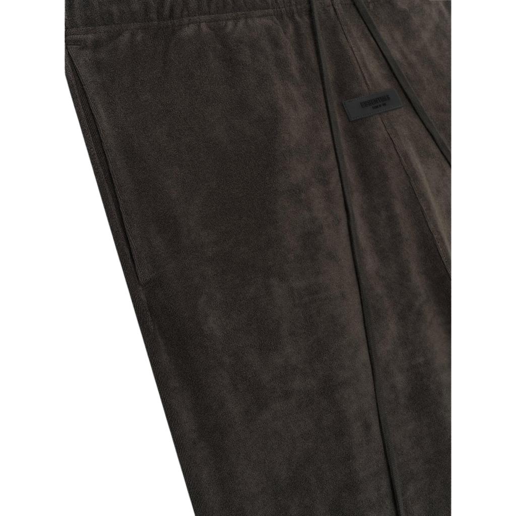 Fear of God Essentials Terry Sweatpant Off Black Unisex Bottoms 130BT224070F