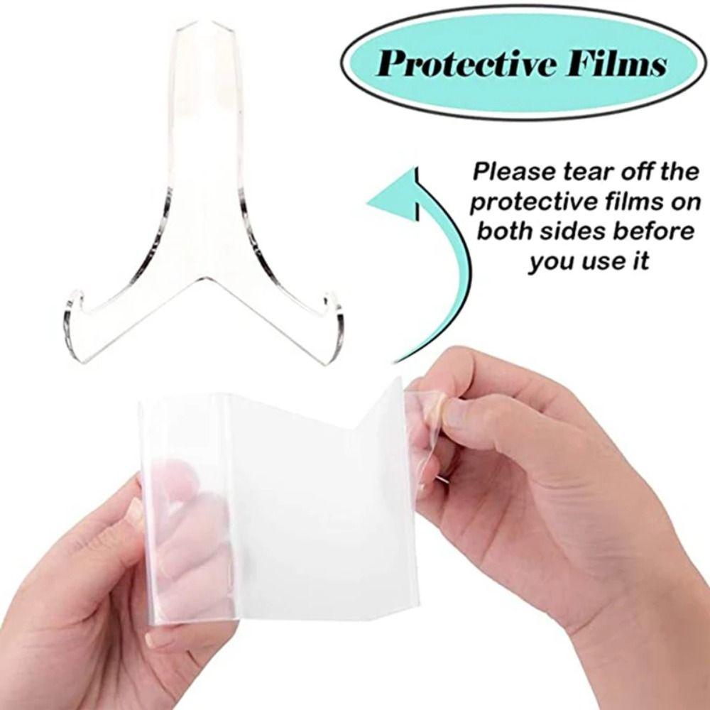 60-Degree Angle Display Easel Stand Acrylic Book Stand Easel Stand Flat Plate Stand  Picture Frame