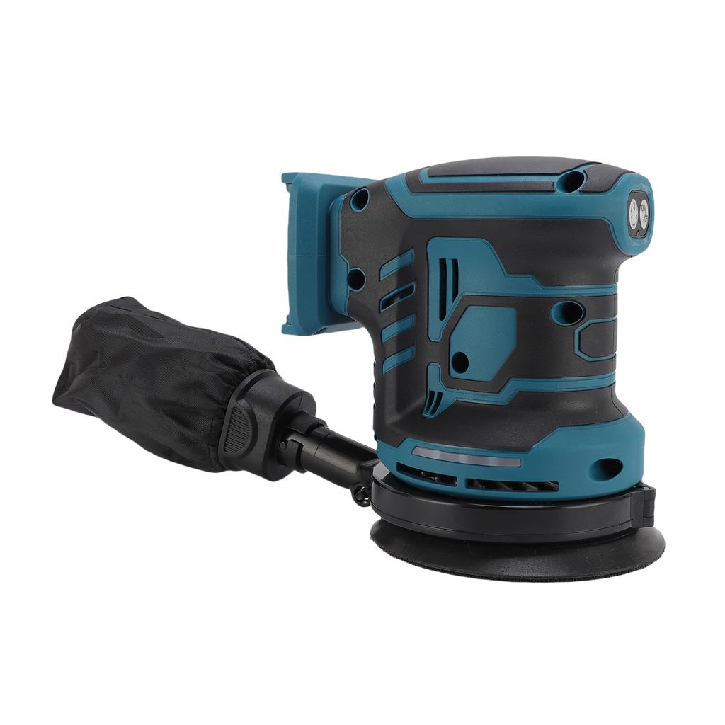 21V Cordless Sander 5 Inch Electric Orbital Sander 3 Speeds to Adjust with Dust Collection System for Woodworking