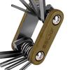 Multifunctional Bike Repair Tool Foldable Compact Size Portable Widely Used Screwdriver Wrench Mountain Bike Bicycle Repair Tool