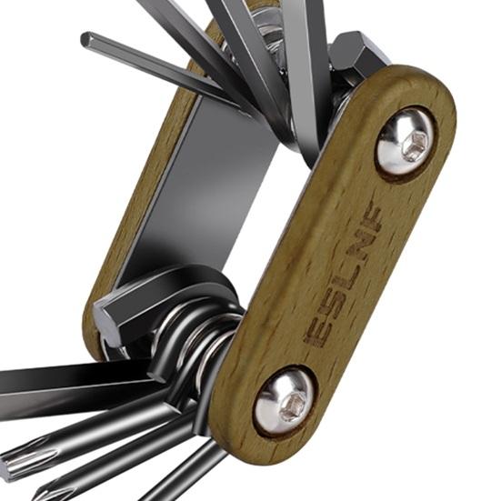 Multifunctional Bike Repair Tool Foldable Compact Size Portable Widely Used Screwdriver Wrench Mountain Bike Bicycle Repair Tool