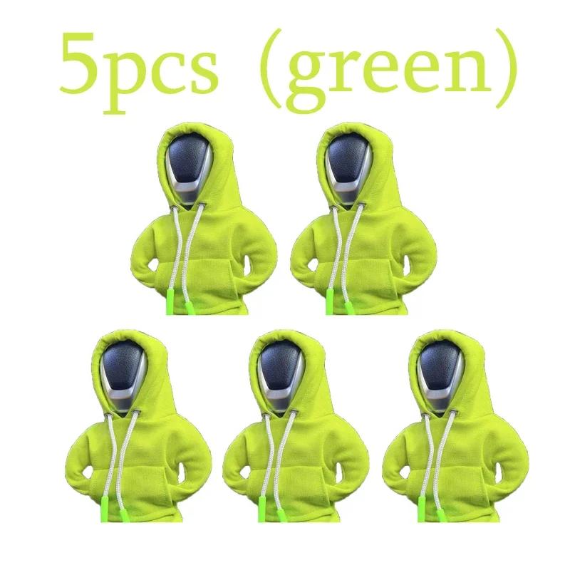 30/20/10/5/1pcs Car Gear Shift HoodieCover Fashion Gearshift Wholesale Car Gear Shift Knob Cover Manual Handle Gear Sweatshirt
