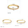 Geometric Star Stainless Steel Bracelet With 18k Gold Plating For Fashionable Women