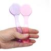 4pcs Pack Nail Brushes Round Head Long Handle Manicure Stations Salon Supply Soft Bristles Durable ABS Handle Colorful Tools