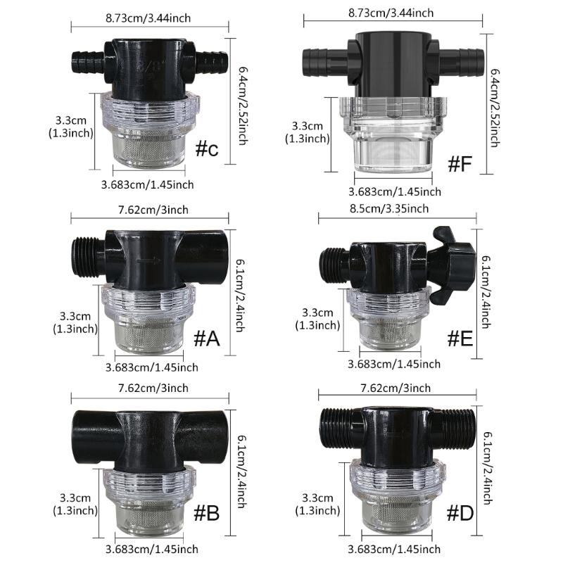 Industrial Whole Houses Water Filter System Pipeline Pre Filter Nylon Texture Perfect for Home and Kitchen Filtering Use