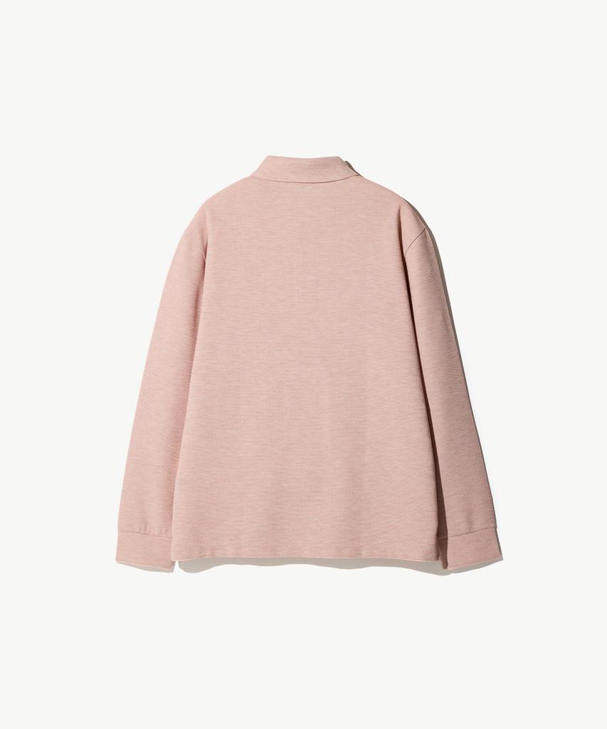 STCO Diems Ripple Knit Collar T-Shirt_Pink (Classic Fit)_Dtsxz06Csp