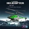 Alloy ABS RC Helicopter: 7 LED Colors (Red/Green), Fixed Height, USB Charge | High-Control Toy