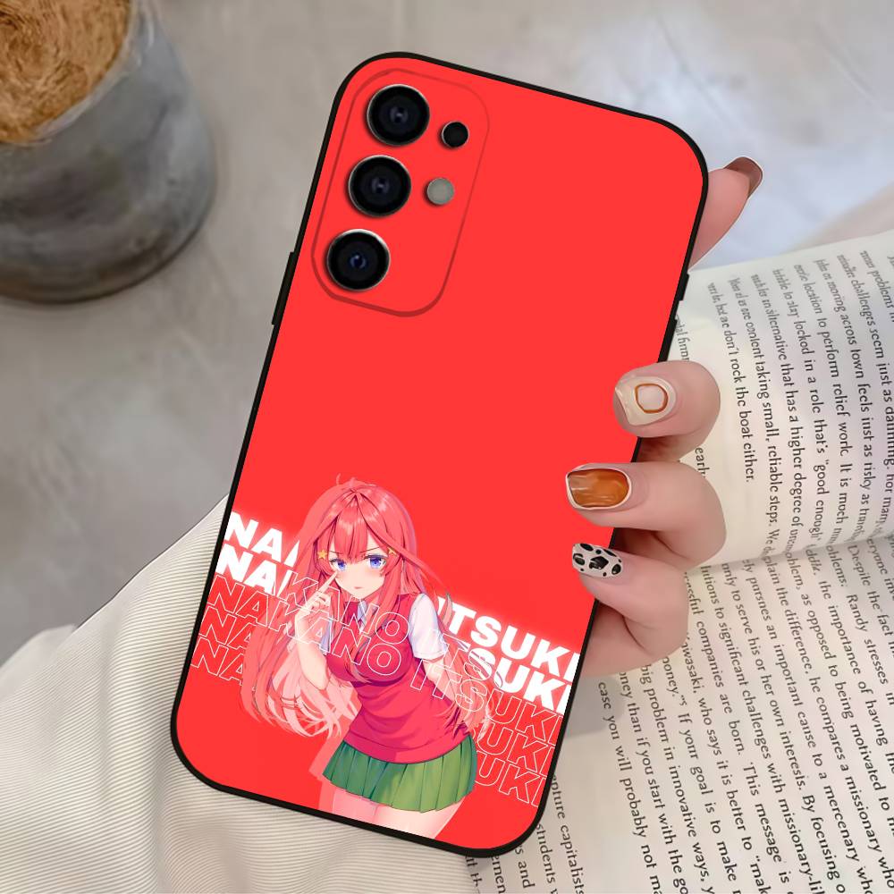 I-Itsuki N-Nakano Phone Case For Samsung S25,S24,S21,S22,S23,S30,Ultra,S20,Plus,Soft Silicone Black Cover