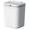 Wall Mounted Trash Can Household Galley Waste Bin Hanging Bathroom Trash Can With Lid Food Garbage Bin Kitchen Accessories 7/9L