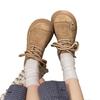 Casual Boken shoes spring new retro British style small platform single shoes