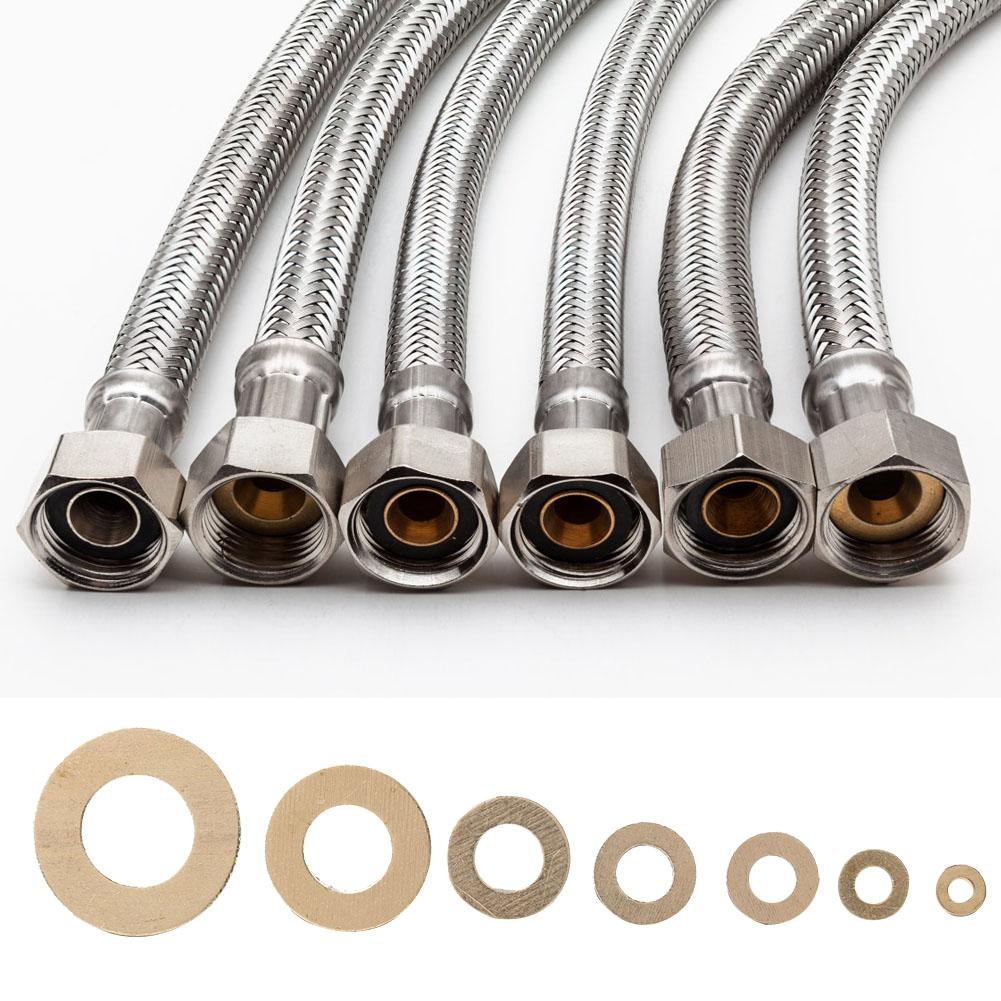 360pcs M2 M2.5 M3 M4 M5 M6 M8 M10 Brass Washer Metal Flat Gasket Ring Kit