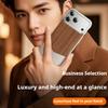 Eary Solid Wooden Phone Case for iPhone 17 Pro Max for Magsafe Magnetic Frameless Bumper Shockproof Drop Protection Cover Shell