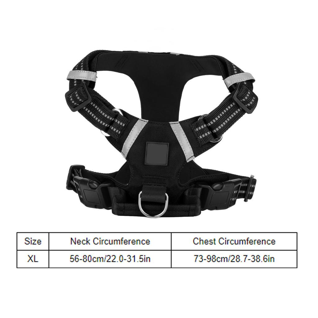 Pet Chest Strap   Reflective Waterproof Dog Leash Vest with Handle for Pets Dogs
