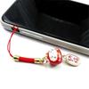 Decoración de Cuerda Lanyard Japonés Correas para Teléfono Correa para Llaves de Teléfono Gato de la Suerte Accesorios para Bolsos