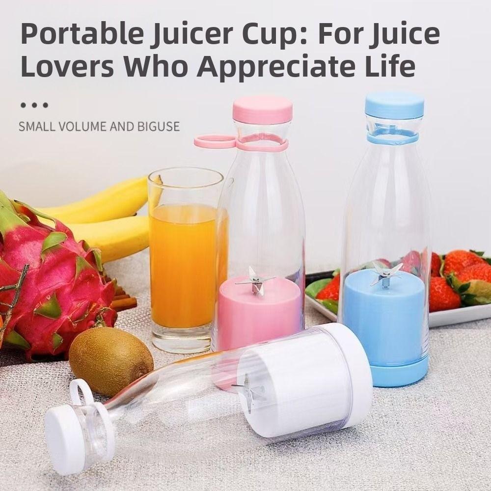 Rechargeable Mini Juice Blender Portable Fruit Extractors Juice Maker Machine  Food Milkshake
