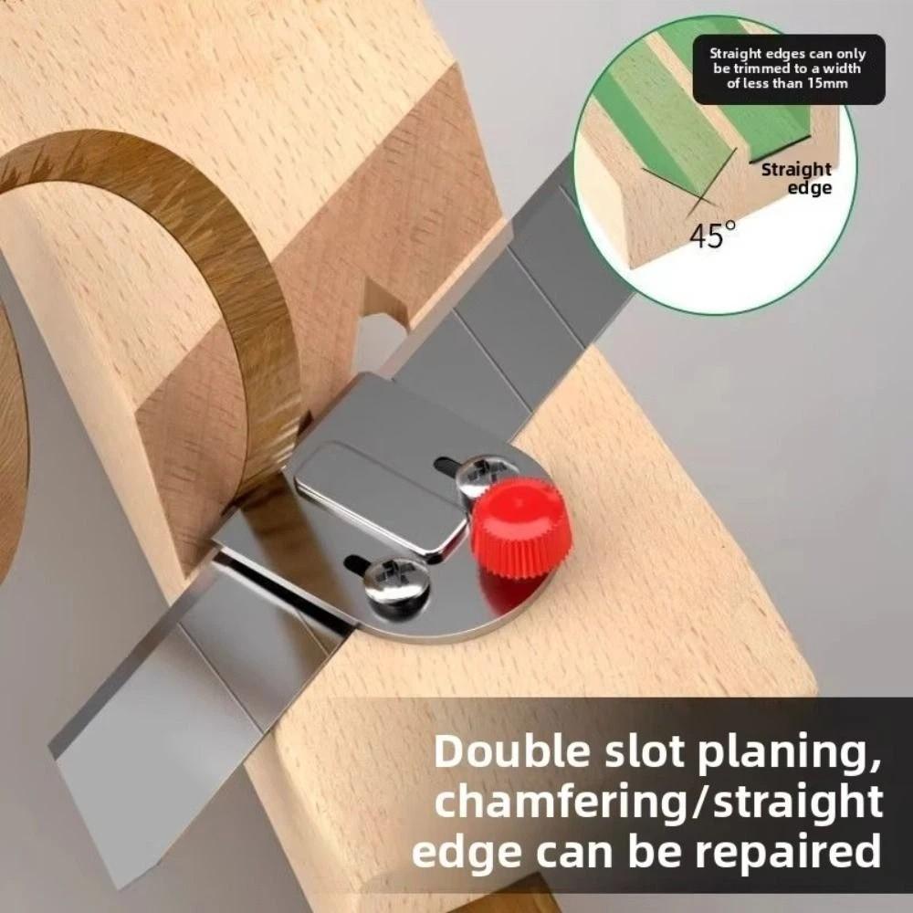 V-shaped Chamfering Planer 45° Wood Plane Polishing Manual Chamfering Tool  Wood Plane Edge