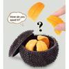 Engaging 3d Puzzle Toy Set Featuring Vibrant Orange Sea Urchin And Garlic For Kids Ages 8 To 12