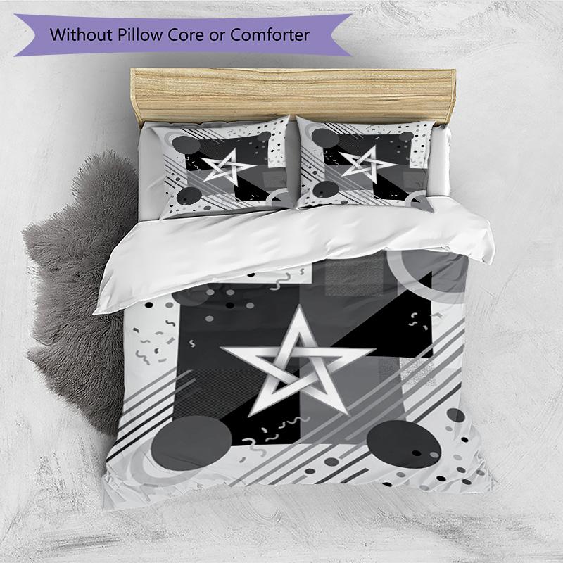 Set Biancheria da Letto Stampata Calcio Marocco 3 Pezzi Set Copriletto Accogliente Traspirante come Regalo per Inaugurazione Casa Vacanze