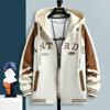 Men's Spring Casual Hooded Baseball Jacket