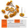 3x25mm Polishing Cloth Wheel with Handle for Metal & Jewelry