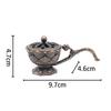 Metal Lotus Incense Burner Hollow Out Aromatherapy Stove Incense Holder  Home Interior Decoration