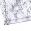 Selbstklebende Marmortapete Abziehen und Aufkleben Weiße Marmorkontakt-Wandfolie für Zuhause Wohnzimmer