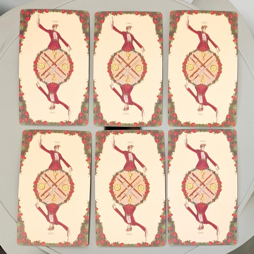 Manga Tarot Deck - 10.3 X 6 Cm 78 Cards Anime Style Tarot Modern Storytelling Divination Deck for Beginners & Experts