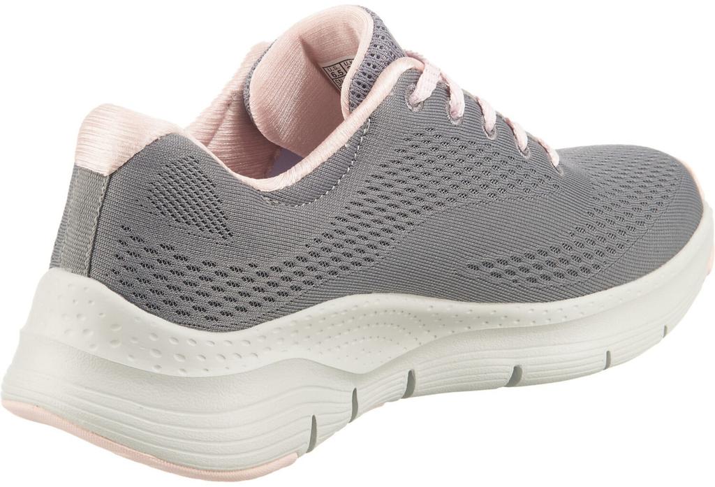Женские кроссовки Skechers Arch Fit - Big Appeal серый/розовый