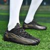 32-47 Unisex Düşük Üst Uzun Spike Futbol Ayakkabıları Erkek ve Kız Suni Çim Pratik Antrenman Ayakkabıları