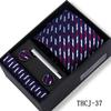 Men's 4-Piece Tie Gift Set for Business, Wedding, and Formal Wear.